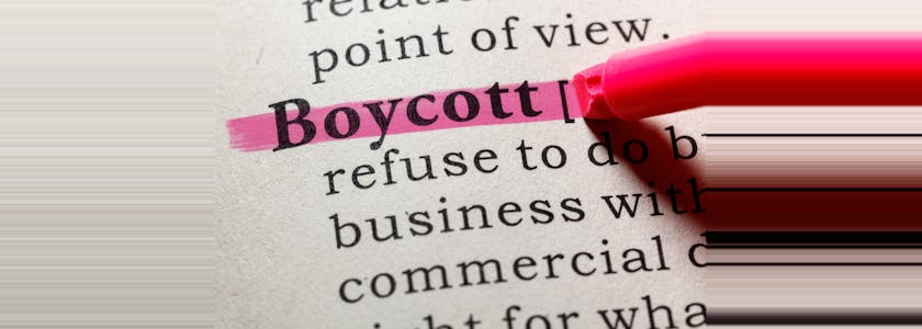 definition of boycott