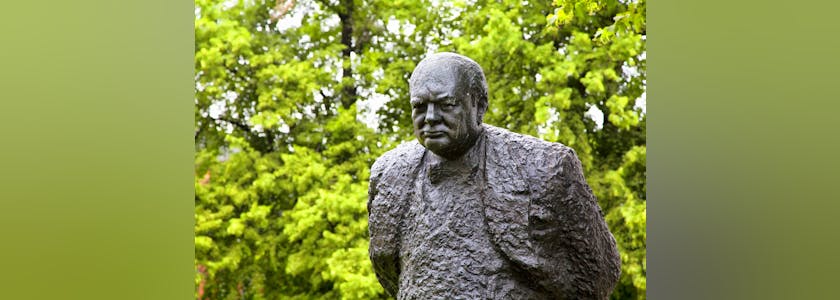 Statue de Winston Churchill