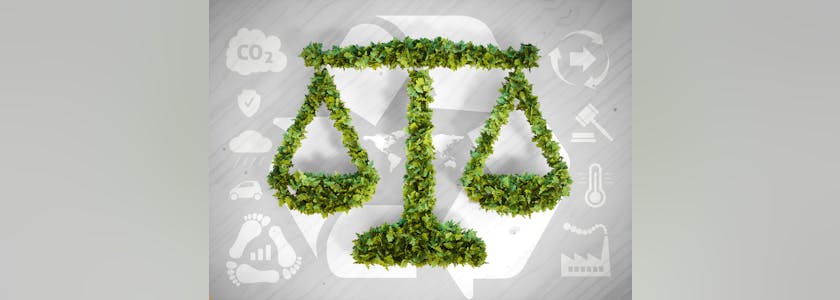 Balance de la justice – écologie