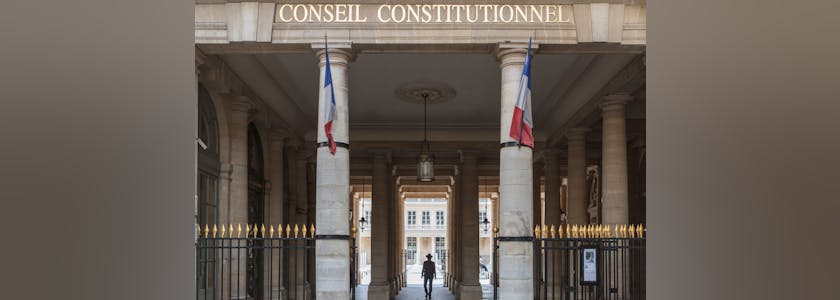 Le Conseil constitutionnel Paris France