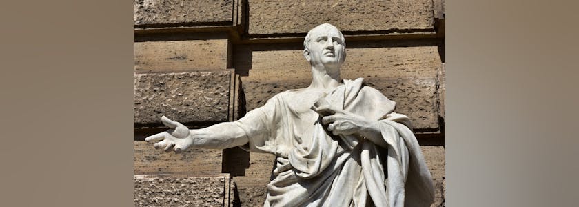 Cicero, the greatest orator of Ancient Rome