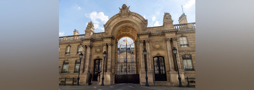 Palais de l’Élysée, résidence présidentielle faubourg saint