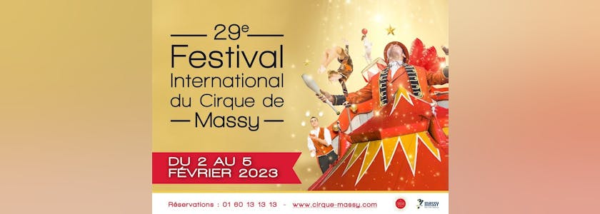 Affiche Festival cirque Massy