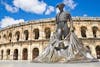 Roman Amphitheater in Provence, Nimes, France