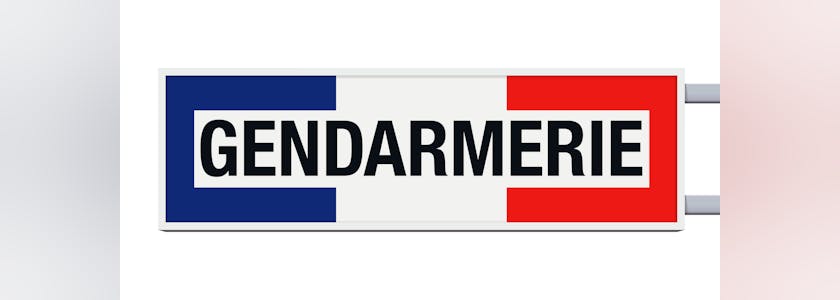 Panneau – Gendarmerie