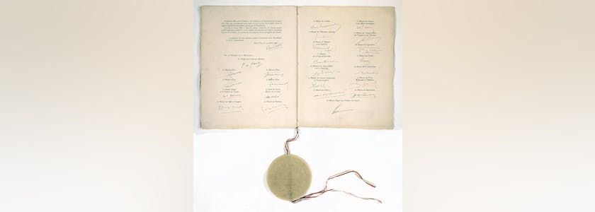 Constitution_de_la_Ve_République_(4_octobre_1958)_Page_de_signatures_-_Archives_Nationales_-_AE-I-29_bis_n°_19