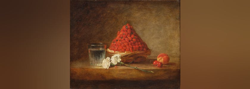 Panier de fraises_Chardin (c) musée du Louvre Hervé Lewandowski[80]