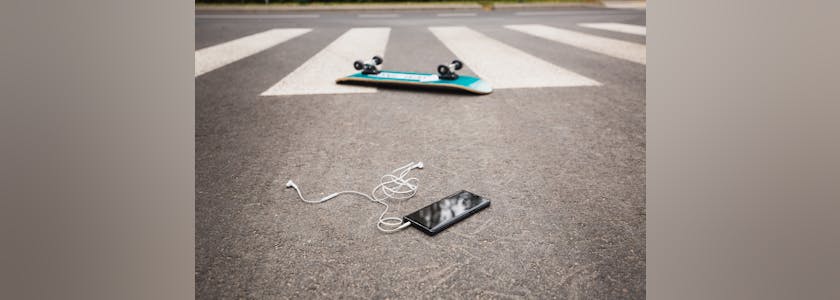 Upside-down skateboard